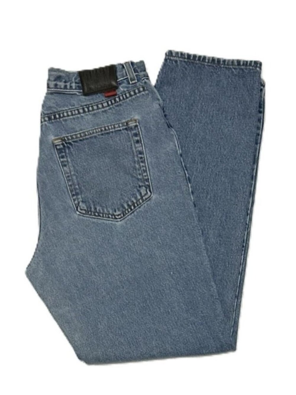 DNKY Woman Relaxed Denim Blue Jeans